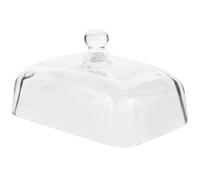 POPETPOP Cloche à Gâteau en Verre Transparente Couvercle Alimentaire Diamètre Moyen Protège-Gâteau Polyvalent pour Desserts et Fêtes pour Présentation et Conservation des Pâtisseries