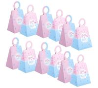 POPETPOP Coffret Boîte à Bonbons pour Shower et Fête, 24 Pièces en Papier, pour Stocker Chocolats et Bonbons, pour Vie Quotidienne et Boutiques