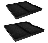 POPETPOP Coffret de Rangement Portable pour Micromètres 50-75 MM Noir Lot de 2 Mallette Antichoc pour Outils de Mesure Industriels Organiseur pour Techniciens et Atelier de Précision