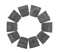 POPETPOP Coins de manche de hache en métal, 10 pièces, fer, installation facile, serrage sous l'impact, pour marteaux et haches, réparation d'outils agricoles