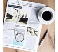 POPETPOP Collier Loupe De Lecture Portable 5x Blanc Léger Pour Hommes Et Adultes, Pendentif Monocle Suspendu Multifonction Lecture, Présent Pratique Quotidien Et Cosplay