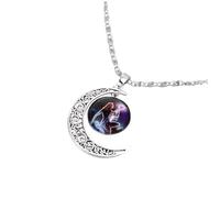 POPETPOP Collier Pendentif Astrologie Zodiaque Aquarie en Alliage Solide Style Chic Bijoux de Cou pour Femme Présent Quotidien Banquet 45 Cm