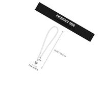 POPETPOP Collier Pendentif de Cœur à Motif Carreau Chaîne Ras du Cou pour Femme Design Minimaliste en Métal Argenté Accessoire Élégant pour Saint-Valentin et Occasions Spéciales