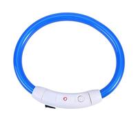 POPETPOP Collier pour Animaux de Compagnie avec Lumières LED Et Modes Clignotants Rechargeable pour La Marche Nocturne
