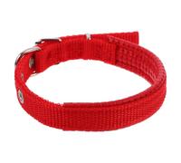POPETPOP Collier pour Chat en Polyester Collier Décoratif pour Chat Rouge Rembourré en Écume Boucle en Alliage Usage en Laisse