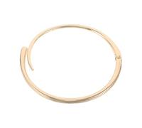 POPETPOP Collier Ras-du-cou Punk Femme Métal Doré à Charnière Ressort Design Géométrique Minimaliste Été Plage Taille Ajustable