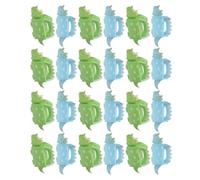 POPETPOP Conteneur de Stockage en Papier Forme Dinosaure 100 Pièces, Boîte à Bonbons Créative et Simple pour Fête D'anniversaire Garçon et Filles Couleur