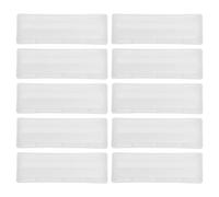 POPETPOP Conteneurs de réactifs 20 Pièces Blanc en Plastique 50ml pour Analyse Biochimique, Réservoirs de stockage résistants aux hautes températures