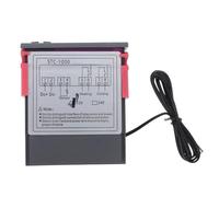 POPETPOP Contrôleur de Température Numérique 12 V Capteur - Thermostat Électronique pour Refroidissement et Chauffage - Régulateur de Température Portable Compatible Fermenteur et