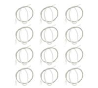 POPETPOP Cordes de Guitare Classique en Nylon Transparent - Lot de 24 Pièces - Cordes de Remplacement Lisses pour Entraînement et Réparation - Son Clair Accordage Stable Usage Acoustique