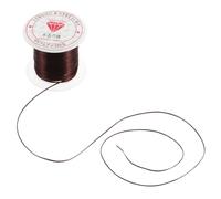 POPETPOP Cordon Élastique en Nylon 0,8 Mm pour Bijoux et Rallonge Capillaire, Facile à Utiliser, Compatible avec Différents Types de Cheveux, pour Projets DIY et Fêtes, 10 M