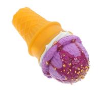 POPETPOP Cornet de Glace Réalistes Modèles de Glaces pour Vitrine Accessoires de Décoration de Desserts Artificiels Présentoirs pour Fêtes et Événements