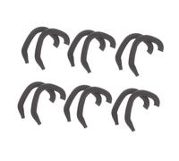 POPETPOP Correcteurs D'oreilles Pour Bébé 6 Paires En Silicone Noir Hypoallergénique, Supports Auriculaires Légers Et Respirants Pour Correction Pavillon Décollé, nés Et Nourrissons