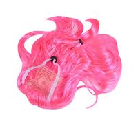 POPETPOP Costume de Perruque pour Animaux Accessoires Amusants Rosé pour Chien Déguisement Original et Adorable pour et Halloween
