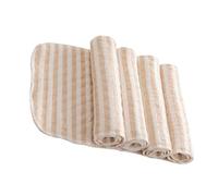POPETPOP Couches Lavables pour Bébé 4Pcs Doublures Réutilisables Coton Respirant Usage Coussin Rehausseur Confort