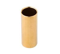 POPETPOP Coulisse de Guitare en Laiton Slide Bottleneck Métallique pour Guitare Électrique Sustain et Surface Lisse Accessoire pour Guitaristes Professionnels et Amateurs
