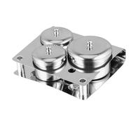 POPETPOP Coupe En Cristal Pour Ongles 3 Pièces Petite Tasse à Ongles Avec Couvercle Pour Liquide De Manucure Usage Professionnel Et Personnel Kit Nail Art