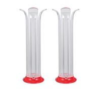 POPETPOP Coupe-tomates et Fruits 2 Pièces en Pp et Ps, Facile à Nettoyer et Assembler, Accessoire Pratique pour Découpe Pizza et Salade la Maison