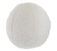 POPETPOP Coussin Boule Peluche Doux et Moelleux Décoratif Minimaliste pour et Salon Forme Ronde Confortable Entretien Facile