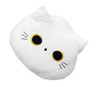 POPETPOP Coussin Chat Noir Japonais Chaton Doux Décoratif pour Maison et Fête Automnale Oreiller Animal Mignon pour Détente et Ambiance Chaleureuse