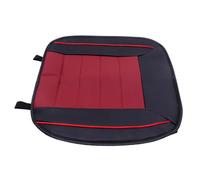 POPETPOP Coussin De Siège Auto 3d Noir Et Rouge Couverture Complète Antidérapant En Cuir Protection Pour Siège Adapté Aux Adultes Et Personnes Âgées