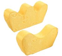 POPETPOP Coussin Funéraire Coussin pour Cercueil en Tissu Or, Portable et Léger, pour Cérémonie Funéraire et Usage de Cercueil