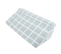 POPETPOP Coussin Triangle à Mémoire de Forme pour Lit Hospitalier Support Latéral pour Patients Alités le Retournement et Confort Prolongé Mousse Haute Densité Vert