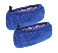 POPETPOP Coussinet D'aisselles Pour Béquilles Antidérapant, Bleu, Rembourrage Mousse Et Coton, Protection Confortable Pour Personnes Âgées, Coussin De Soutien Réutilisable Pour Marche Et Appui