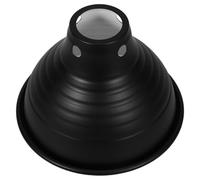 POPETPOP Couvercle de Lampe à Reptiles en Métal Noir E27 Isolation Facile d'entretien pour Lézards et Serpents Enclos Tortue et Terrarium