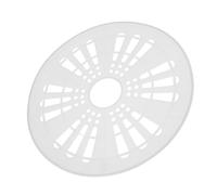 POPETPOP Couvercle de Protection en Plastique Blanc pour Machine à Laver, Accessoire Polyvalent Facile à Installer, Pièce de Rechange pour Sèche-linge de 23,5 Cm