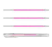 POPETPOP Crayon à Sourcils Stylo de Tatouage pour Sourcils Plastique Rose, Lignes Précises, Encre Lisse, Facile à Remplacer, pour Débutantes et Expertes