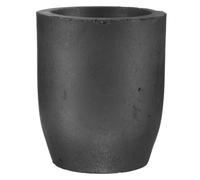 POPETPOP Creuset Graphite de Fusion pour Moulage Résistant à Usure Surface Lisse Outil Pratique pour Fonte Cuivre et Aluminium Usage Familial Petit Modèle
