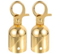 POPETPOP Crochet de Corde en Acier Mousqueton 2 Pièces Accessoires Polyvalents pour Barrières de Balcon et Garde-Corps Adaptés aux Escaliers Extérieurs