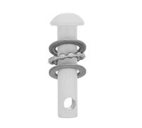 POPETPOP Crochet pour Chaise Hamac et Fauteuil Suspendu en Métal Blanc Installation Facile et Antidérapant Suspendre pour Usage Extérieur et Terrasse