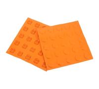 POPETPOP Dalles Podotactiles Antidérapantes Auto-Adhésives 9.84X9.84In Lot de 2 Résistantes aux Intempéries pour Écoles Hôpitaux Sécurité Intérieure et Extérieure