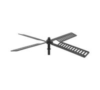 POPETPOP De Moulin à Vent De Jardin Accessoires Plastique pour Éolienne Solaire De Décoration Extérieure Composant