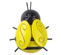 POPETPOP Décoration Murale Art Mural Extérieur Effet 3d Abeille en Fer Ornement Suspendu Original et Vivant pour Parties et Salon