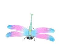 POPETPOP Décoration Ornementale Métal Libellule Décoration Murale Ailes De Libellule Pour Jardin Art Mural Suspendu Pour Salon Chambre à Coucher