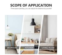 POPETPOP Décoration Suspendue Œil Turc Bleu Verre Ornement Chance Éléphant Creux Pendentif Créatif pour Voiture et Maison Protection Énergies Négatives