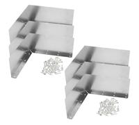 POPETPOP Déviateur de Gouttière Protection en Aluminium Argenté Installation Simple pour Dégâts D'eau de Pluie sur Toit Gouttières
