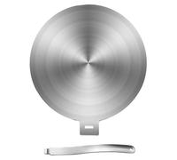 POPETPOP Diffuseur De Chaleur Plaque Conductrice 280x3,4mm Acier Inoxydable Pour Cuisinière à Gaz Et Induction, Conversion Thermique La Cuisine Domestique, Plaque Chauffante à Induction Compacte