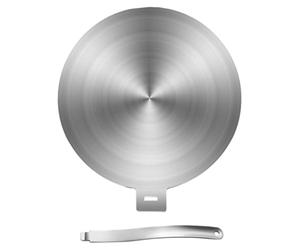 POPETPOP Diffuseur De Chaleur Plaque Conductrice 280x3,4mm Acier Inoxydable Pour Cuisinière à Gaz Et Induction, Conversion Thermique La Cuisine Domestique, Plaque Chauffante à Induction Compacte