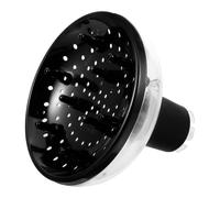 POPETPOP Diffuseur pour Sèche-cheveux Embout Large pour Cheveux Bouclés Capuchon Transparent PC Robuste Séchage Uniforme Frisottis Accessoire Pratique pour Usage Domestique et Salon