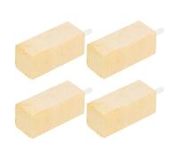 POPETPOP Diffuseurs à Bulles Séparation Améliore l'environnement de Vie en Bois Lot de 4 pour Aquarium en Pisciculture