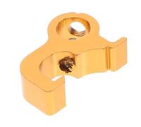 POPETPOP Dispositif de Verrouillage Miniature Industriel pour Disjoncteur Mcb, Boucle de Sécurité en Alliage D'aluminium Doré, Petit Verrou Léger et Robuste, Usage Électrique et