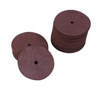 POPETPOP Disques à Tronçonner 24 MM Rouge Foncé Lot de 72 Pièces Disque à Meuler Abrasif pour Métal Bois et Céramique Outil de Meulage Polyvalent pour Découpe Précise et Polissage