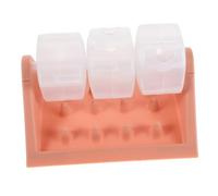 POPETPOP Distributeur de Croquettes pour Chien et Chat Portable Rose Bouton-Poussoir et Jeu Puzzle pour Enrichissement Mental Gamelle Ludique d'Entraînement