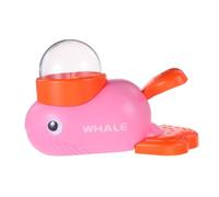 POPETPOP Distributeur De Friandises pour Chien Rotatif avec Bouton Jouet Interactif pour Chiens Intérieur Aide Au Contrôle des Portions