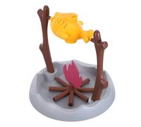 POPETPOP Distributeur de Friandises Puzzle Interactif pour Chat Intérieur, Ludique Rotatif de Poisson Grillé, Stimulation Mentale et Alimentation Lente pour Chats