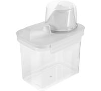 POPETPOP Distributeur de Savonnette Liquide en Plastique 1.1l Large Ouverture et Bords Polis, Bouteille Rechargeable Maison Dortoir